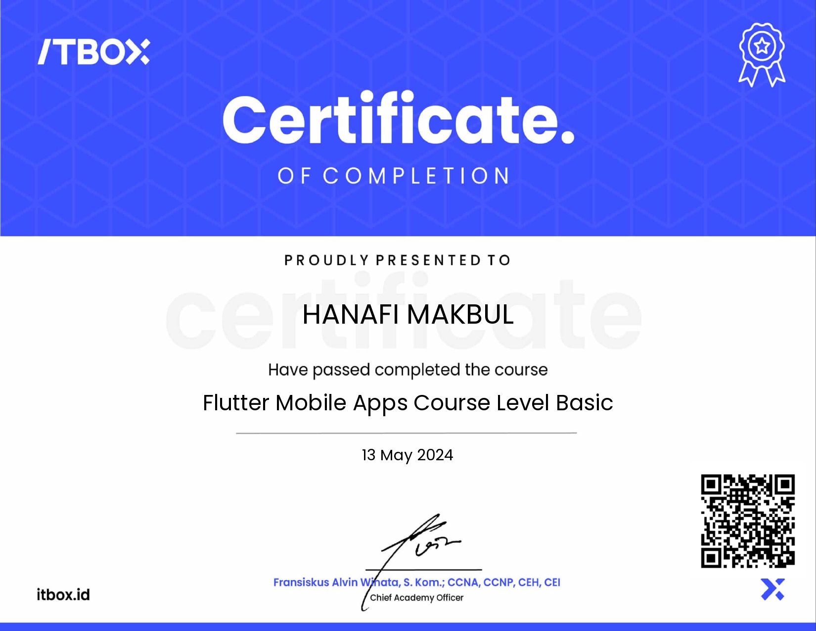 Flutter Mobile Apps Course Level Basic